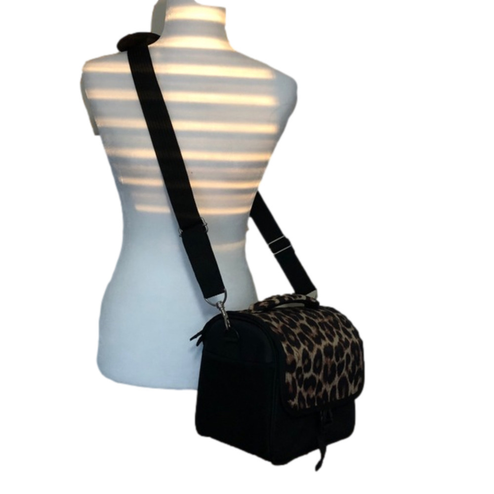 Camera Bag Multi-Pocket Padded Adjustable Strap - image 1